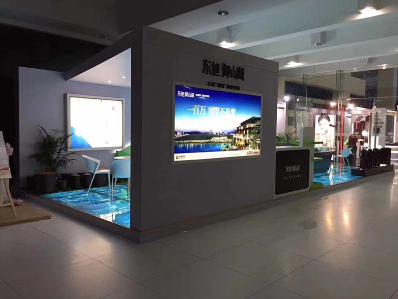 东旭御山湖展台搭建