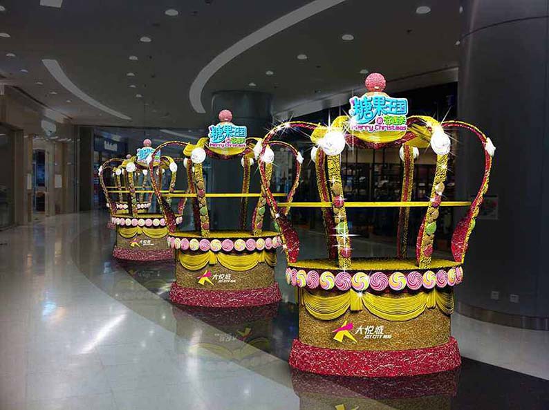 大悦城美陈制作效果